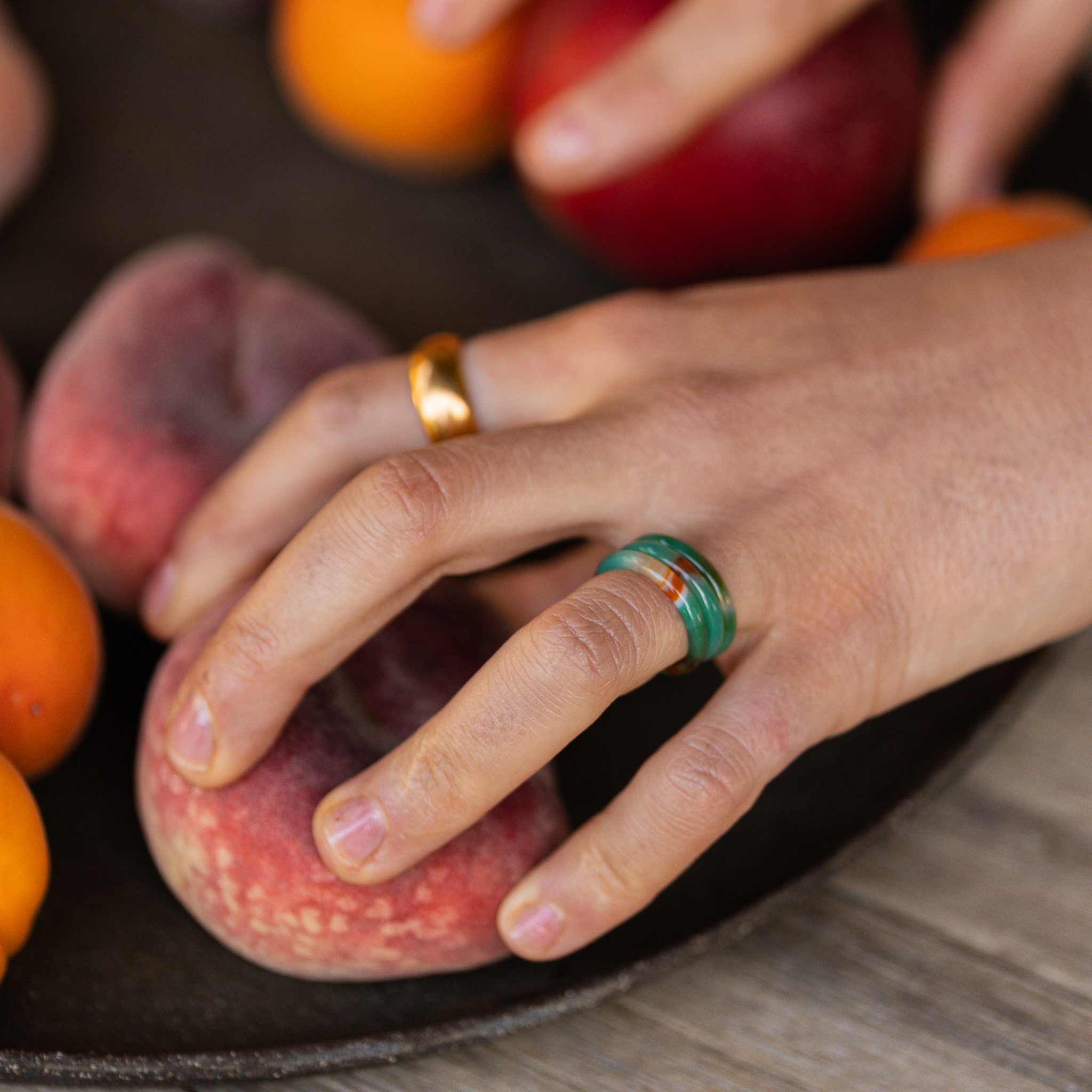 TANDEM DE L'ÉTÉ #01 | Bague Scarabée + Anneau