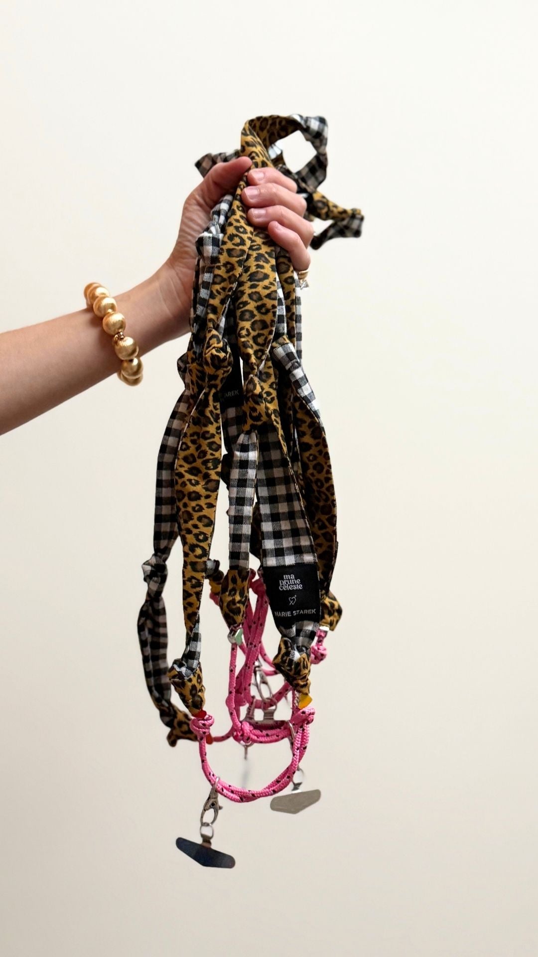 NEW | Attache-portable léopard | Marie Starek x Ma Prune Céleste x Mouflette