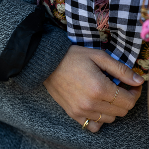 Bague chaîne maillons