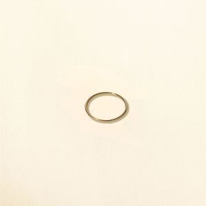 Gold thread ring