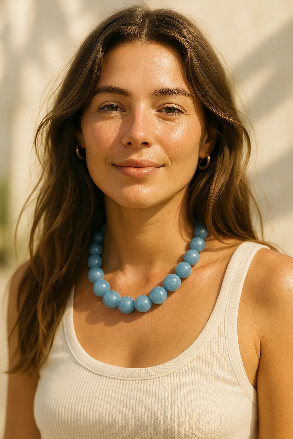 Sphères d'or | Bleu Craie