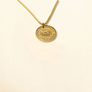 'Argentine Peso' Necklace and CHAIN