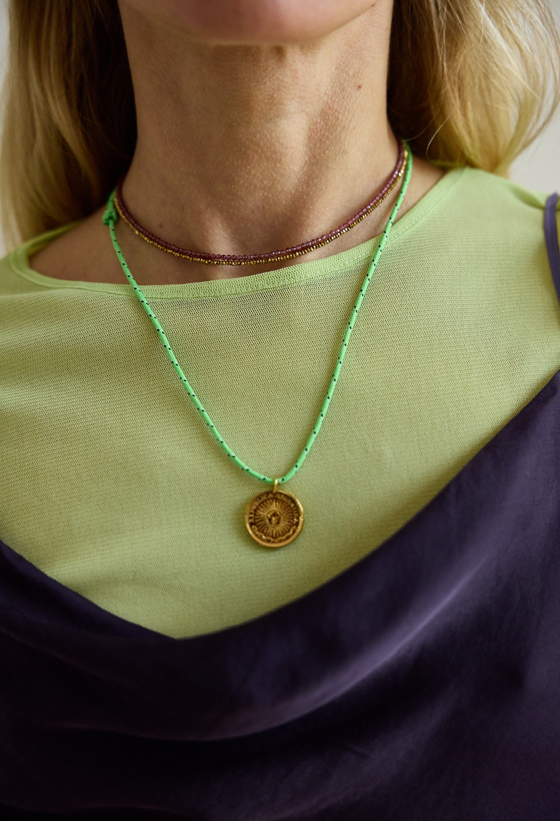 INTI Halskette – STABILO GRÜN – NEU