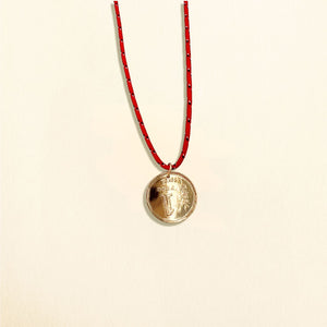 RED KISS 'Argentinian Peso' Necklace