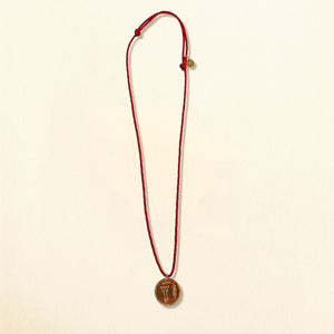 RED KISS 'Argentinian Peso' Necklace